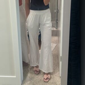 Elan linen pants - SMALL